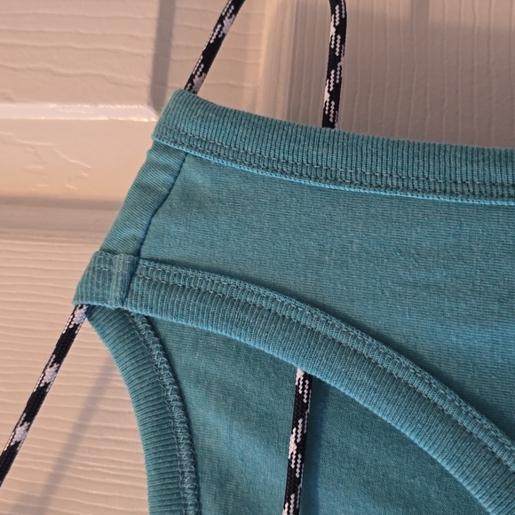 HURLEY BRAND MEN'S TEAL GREEN ALOHA PINEAPPLE HURLEY TANK TOP SIZE SMALL - Picture 9 of 16